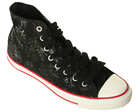 Converse All Star City Hi Black Canvas Trainers