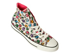 All Star Hi CT Rainbow Grey Trainers