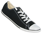 All Star Slim Ox Black Trainers