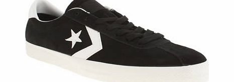 Black  White Break Point Trainers