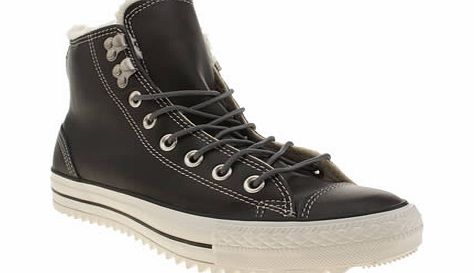 Converse Black All Star City Hiker Hi Trainers