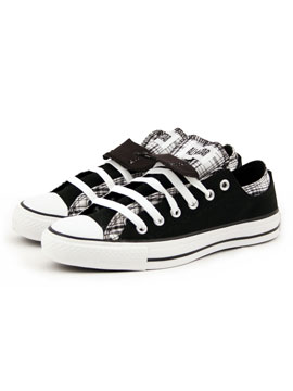 Converse Black Double Upper Trainer