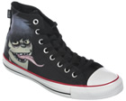 CT HI Gorillaz Black Canvas Trainers