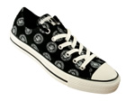 Converse CT Ramones Ox Black/White Canvas Trainers