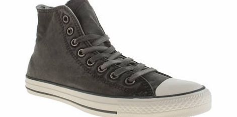 Dark Grey Better Wash Hi Trainers