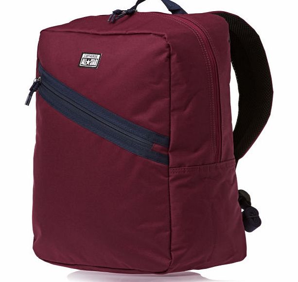 Converse Diagonal Zip Backpack - Oxheart