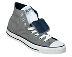 Converse Double Tongue Hi Grey/Navy/White