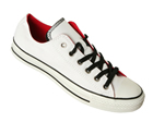 Converse Double Tongue Ox White/Black/Plaid