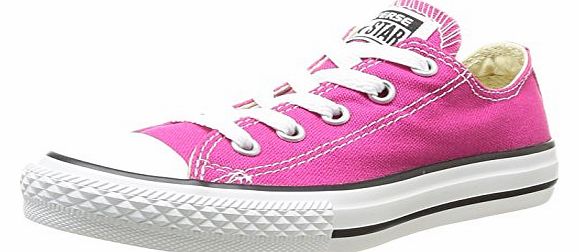 Girls Chuck Taylor All Star Junior Seasonal OX Trainers 15762 13 Rose Cosmos 1 UK, 33 EU