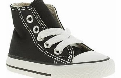 Converse kids converse black all star hi unisex toddler