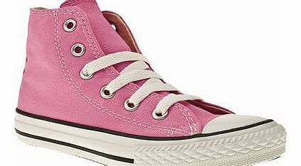 kids converse pink all star hi girls junior