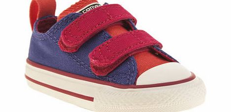 Converse kids converse purple all star ox 2v girls