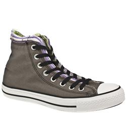 Converse Male A/S Multi Upper Hi Fabric Upper in Grey