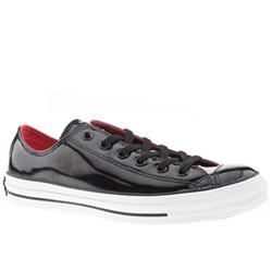 Converse Male Allstar Patent Oxford Patent Upper in Black