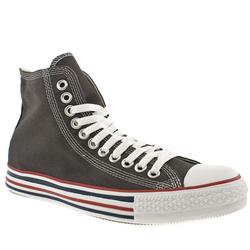 Converse Male Converse All Star Hi Double Fabric Upper in Black