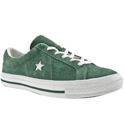 Converse Male One Star 1974 Suede Upper in Green