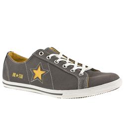 Converse Male Premier One Star Fabric Upper in Dark Grey