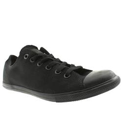 Converse Male Slim Mono Ox Fabric Upper in Black