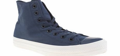 Navy Tonal Plus Hi Trainers