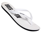 Converse Sandstar White/Black Rubber Flip Flops