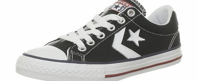 Converse Sp Ev Canvas Ox Trainers Unisex-Child Black/White Size: 31