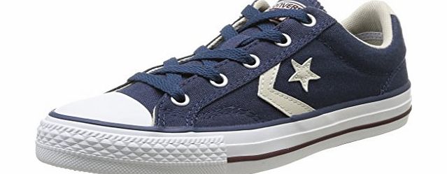 Converse Star Player Ox, Unisex-Adult Trainers, Blue (Marine/Blanc), 9 UK (44 EU)