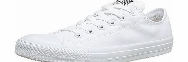 Unisex-Adult Chuck Taylor All Star Adulte Mono OX Trainers 15490 33 Blanc Mono 6 UK, 39 EU