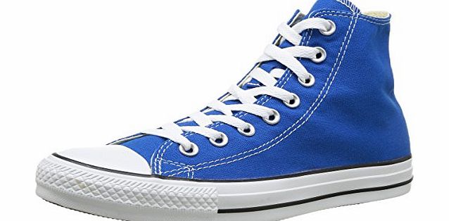 Converse Unisex-Adult Chuck Taylor All Star Adulte Seasonal HI Trainers 15852 5 Blue/White 4.5 UK, 37 EU