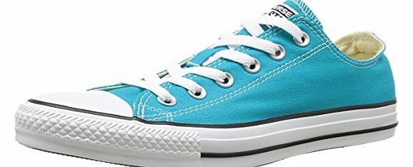 Converse Unisex-Adult Chuck Taylor All Star Adulte Seasonal OX Trainers 15762 22 Turquoise 6 UK, 39 EU