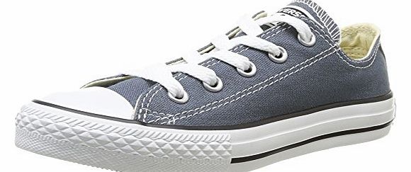 Converse Unisex-Child Chuck Taylor All Star Junior Seasonal OX Trainers 15762 12 Gris 1 UK, 33 EU