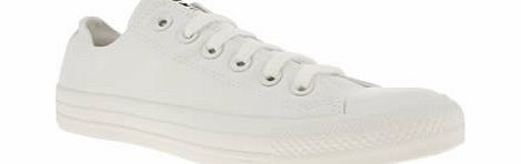 White All Star Ox V Mono Trainers