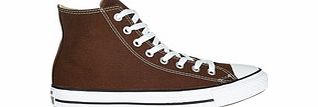 Womens brown canvas hi-tops