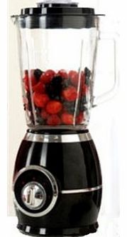 Cooks Professional - Glass Jug Blender Black -