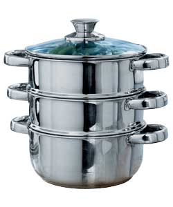 Cookworks 3-Tier Steamer