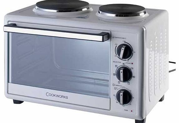 KHB28RC10SKH Mini Oven with Hob - White