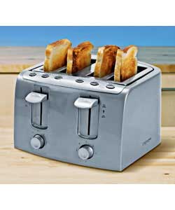 cookworks Signature 4 Slice Toaster