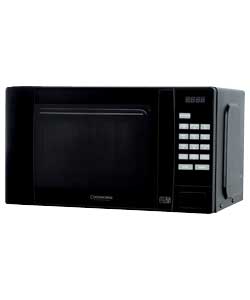 Signiture 20 Litre Black Microwave