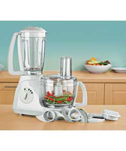 White Food Processor