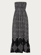 DRESSES BLACK S/M COOL-U-RUFFLELONG