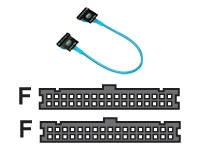 Coolermaster Cooler Master EMI Shielded Floppy Cable UV Blue 45CM