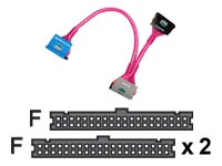 Coolermaster Cooler Master EMI Shielded Floppy Cable UV Purple 45CM