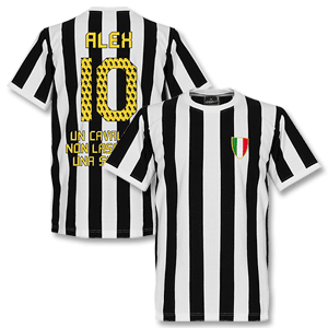 1970s Juventus Home Retro Alex Commemorative