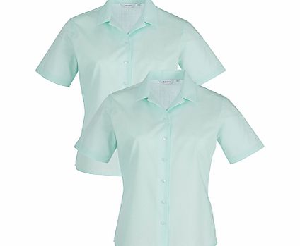 Copthall School Short Sleeved Revere Collar