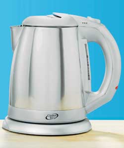 Cordon Bleu Silver Stainless Steel Cordless Jug Kettle