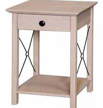 Core Products Pembroke 1 Drawer Bedside Cabinet