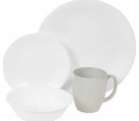 Corelle Winter Frost 16 Piece Set - White