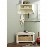 Tetbury shelf unit - white