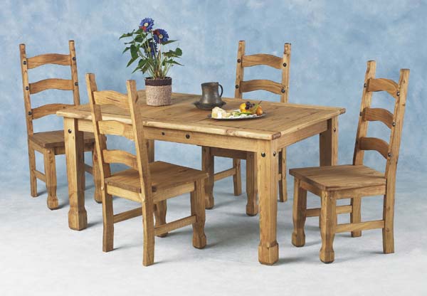 Corona Dining Set 5ft