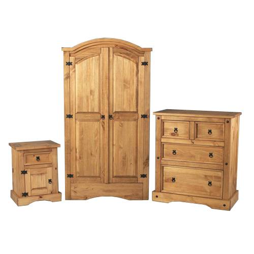 Corona Pine Bedroom Set 297.206