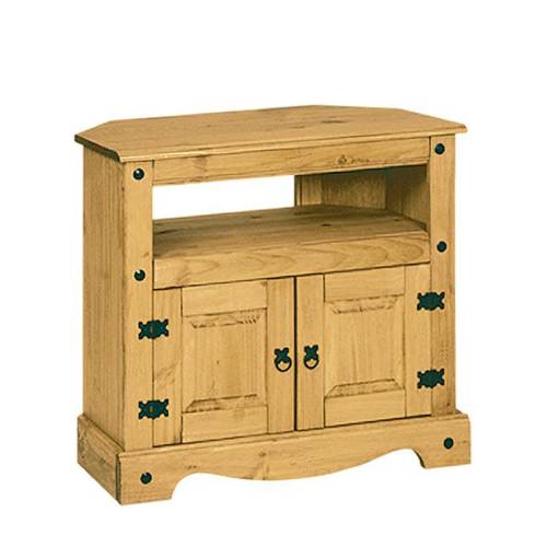 Corona Mexican Pine Furniture Corona Pine TV Cabinet - Corner 297.129